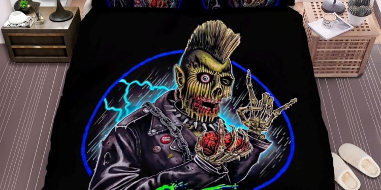feature image The Return Of The Living Dead Movie Poster V Photo Bed Sheets Spread Comforter Duvet Cover Bedding Sets elitetrendwear 1