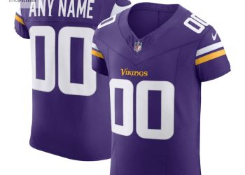 feature image Mens Minnesota Vikings Nike Purple Vapor F.U.S.E. Elite Custom Jersey stylepulseusa 1