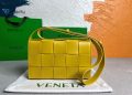 feature image Bottega Veneta Cassette Yellow For Women Womens Bags 9.1In23cm buzzbify 1