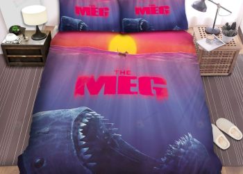 feature image The Meg Poster 2 Bed Sheets Spread Comforter Duvet Cover Bedding Sets elitetrendwear 1