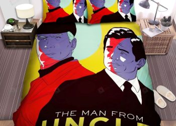 feature image The Man From U.N.C.L.E Movie Art 2 Bed Sheets Duvet Cover Bedding Sets elitetrendwear 1