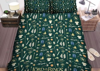 feature image The Lord Of The Ring Weapons Shield Armor Bed Sheets Spread Duvet Cover Bedding Sets elitetrendwear 1