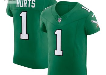 feature image Mens Philadelphia Eagles Jalen Hurts Nike Kelly Green Alternate Vapor F.U.S.E. Elite Jersey stylepulseusa 1