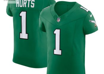 feature image Mens Philadelphia Eagles Jalen Hurts Nike Kelly Green Alternate Vapor F.U.S.E. Elite Jersey stylepulseusa 1