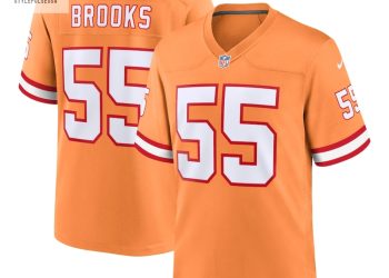 feature image Mens Tampa Bay Buccaneers Derrick Brooks Nike Orange Throwback Game Jersey stylepulseusa 1