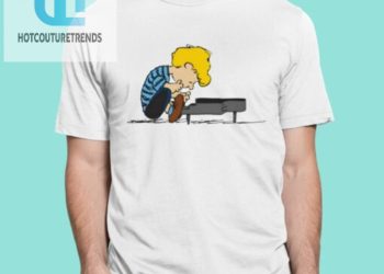 feature image Peanuts Schroeder Piano Adult Shirt hotcouturetrends 1