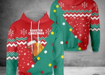 feature image Rooster Merry Christmas Over Print 3D Shirt Gift Near Me Funny 3D Tshirts Sweatshirts Hoodies Mens Womens beeteehouse 1
