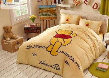 feature image Navajowhite Color Winnie Pooh Bedding Set Duvet Cover Setbedroom Set Bedlinen Dup elitetrendwear 1