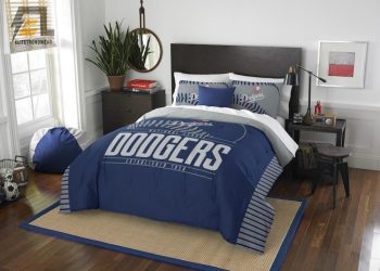 feature image Los Angeles Dodgers Bedding Set Duvet Cover Pillow Cases elitetrendwear 1 1