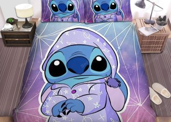 feature image Lilo And Stitch Stitch In Pijama Bed Sheets Spread Duvet Cover Bedding Sets elitetrendwear 1 1