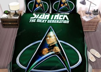 feature image Star Trek The Next Generation Movie Season 4 Poster Bed Sheets Duvet Cover Bedding Sets elitetrendwear 1