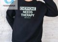 feature image Therapy Cheaper Than A Shrink Tshirt fashionwaveus 1