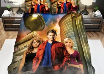 feature image Sleep Like A Superhero Smallville Movie Poster Bedding Set elitetrendwear 1