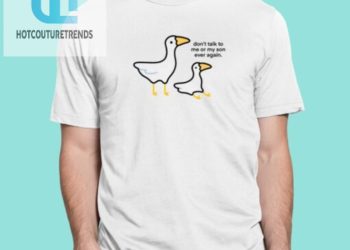 feature image Hilarious Dont Talk To Me Or My Son Shirt Unique Design hotcouturetrends 1