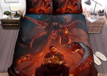 feature image Sleep With Atticus Black Quirky Lovecraft Bedding Sets elitetrendwear 1