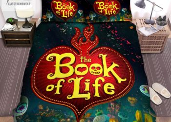 feature image Sleep In The Book Of Life Quirky Personalized Bedding Set elitetrendwear 1