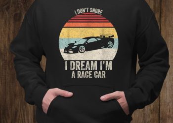 feature image Funny Vintage I Dont Snore Im A Race Car Retro Tshirt hunghuken 1