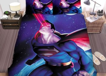 feature image Comfy Superman Laser Eyes Duvet Zap Into Dreamland elitetrendwear 1