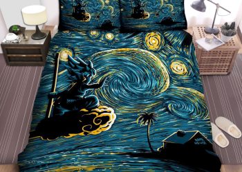 feature image Sleep Like Goku Starry Night Kame House Duvet Set elitetrendwear 1