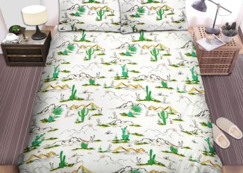 feature image Sleep On A Prickly Pear Vintage Cactus Ruffles Bedding elitetrendwear 1