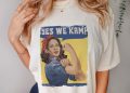 Kamala Harris Yes We Kam Shirt Female President Sweatshirt Kamala Harris Tshirt Unisex Hoodie Election Shirt honizy 1