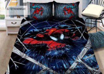 feature image Snuggle Like Spidey Fun Spiderman Bedding Halloween Sets elitetrendwear 1