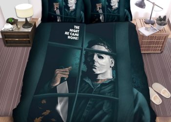 feature image Sleep Tight Dont Let Michael Myers Bite Cozy Bedding Sets elitetrendwear 1