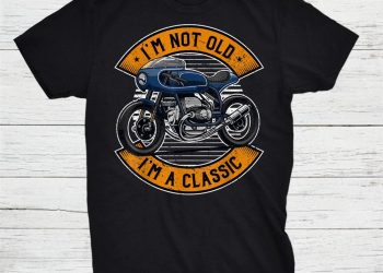 feature image Vintage Biker Birthday Shirt Hilarious Im Not Old Design hunghuken 1