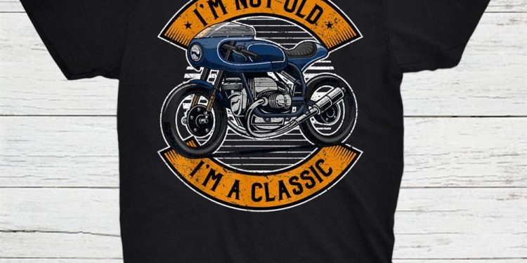 feature image Vintage Biker Birthday Shirt Hilarious Im Not Old Design hunghuken 1
