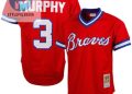 feature image Dale Murphy Atlanta Braves Mitchell And Ness 1980 Authentic Cooperstown Collection Mesh Batting Practice Jersey Red Mlb stylepulseusa 1
