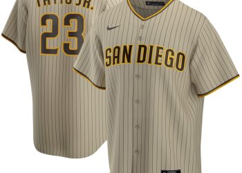 feature image Fernando Tatis Jr San Diego Padres Alternate Replica Player Jersey Tan Mlb stylepulseusa 1