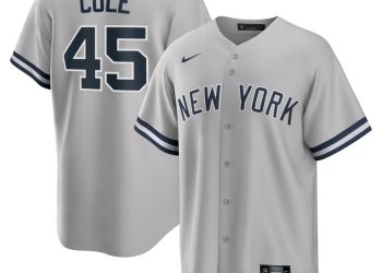 feature image Gerrit Cole New York Yankees Road Replica Player Name Jersey Gray Mlb stylepulseusa 1