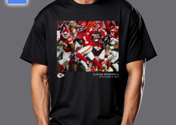 feature image Score Big Xavier Worthy Chiefs Tee Week 1 Flash Fun fashionwaveus 1