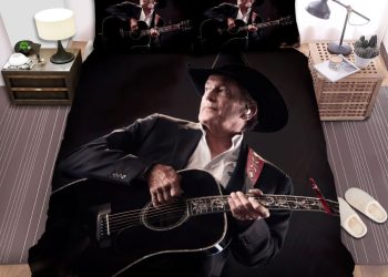feature image George Strait 2021 Tour Bedding Sets Duvet Cover Flatsheet Gift For Christmas Thanksgiving Halloween elitetrendwear 1