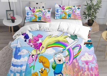 feature image Adventure Time Bedding Sets Gift For Birthday Halloween Christmas Thanksgiving elitetrendwear 1