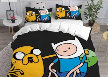 feature image Adventure Time Bedding Sets Gift For Wife Husband Besties elitetrendwear 1