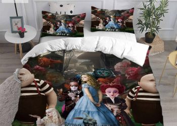 feature image Alices Adventures In Wonderland Decorative Bedding Sets For Fan Halloween Christmas Thanksgiving elitetrendwear 1