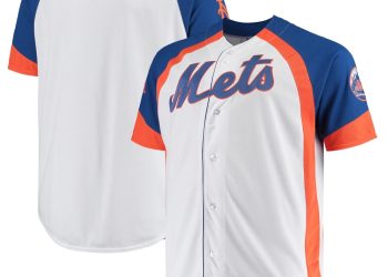 feature image Mens Whiteroyal New York Mets Big Tall Color Block Team Jersey stylepulseusa 1