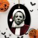 Horror Character Michael Myers Christmas Ornament fireartee 1